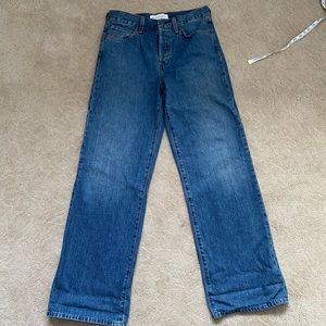 Aritzia - Denim Forum wide leg jeans